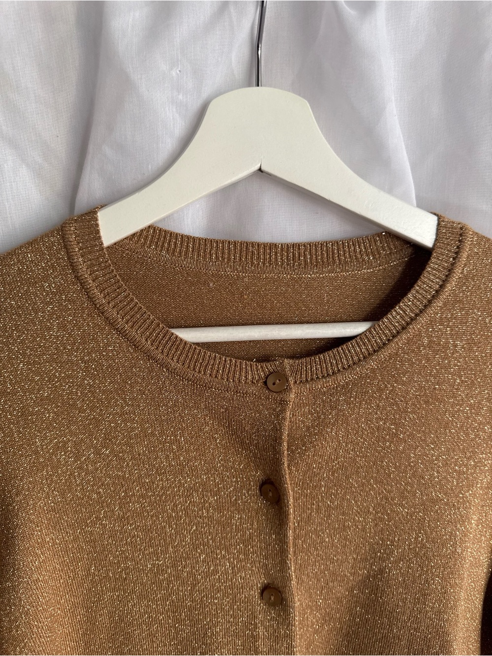 Lauren Ralph Lauren Shimmer Cardigan Sweater - Picture 4 of 6